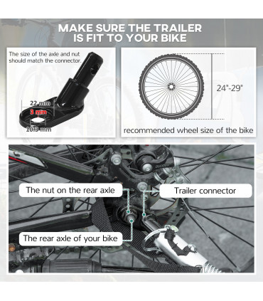 Durable Steel Frame Child Carrier - Safe, Smooth Ride for Kids