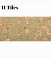 Decorative Cork Wall Tiles - Green - 1 Pack - 1.98m2 (21.31sqft)