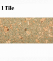 Decorative Cork Wall Tiles - Green - 1 Tile - 0.18m2 (1.94sqft)
