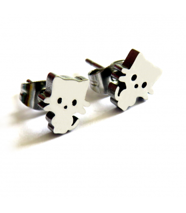 KItty Cat Stud Earrings - Perfect for Any Occasion