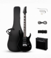 170 Model With 20W Electric Guitar Pickup Hsh Pickup Guitar Stereo Bag Harness  Picks Rocker Connector  Wrench Tool Black