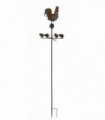 67" METAL STAKE WITH MOVING COCKERAL