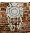 30CM WHITE DREAM CATCHER WINDCHIME