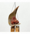 30CM HAPPY BUDDHA WINDCHIME