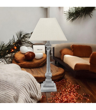 45CM TRADITIONAL LAMP AND SHADE