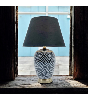 41CM TRADITIONAL LAMP AND SHADE