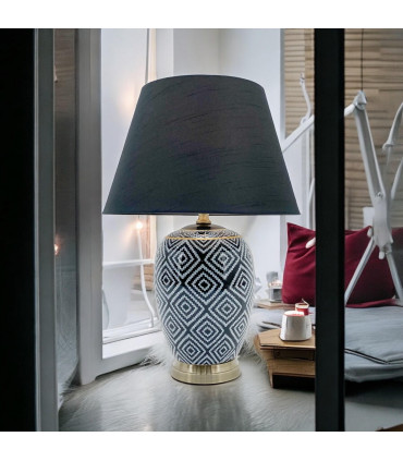 41CM TRADITIONAL LAMP AND SHADE