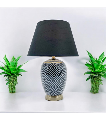 41CM TRADITIONAL LAMP AND SHADE