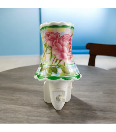 8 INCH FLORAL LED NIGHTLIGHT