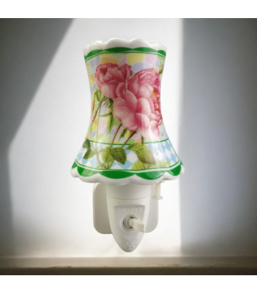 8 INCH FLORAL LED NIGHTLIGHT