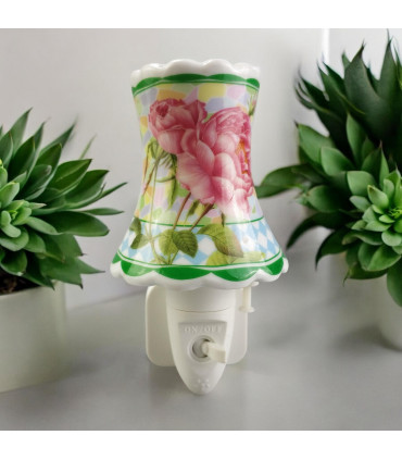 8 INCH FLORAL LED NIGHTLIGHT