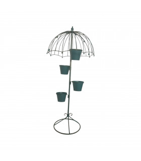 130CM BLUE METAL GARDEN PLANTER