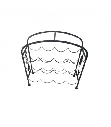 40CM 12 BOTTLE WINE HOLDER