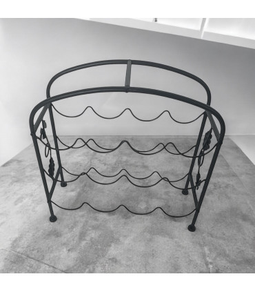 40CM 12 BOTTLE WINE HOLDER