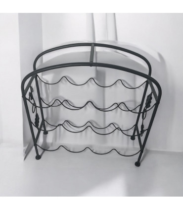 40CM 12 BOTTLE WINE HOLDER
