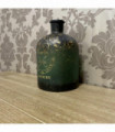 9" GLASS DECORATIVE VASE/BOTTLE