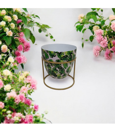 13CM PLANTER ON STAND