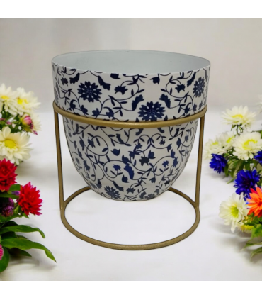 13CM PLANTER ON STAND