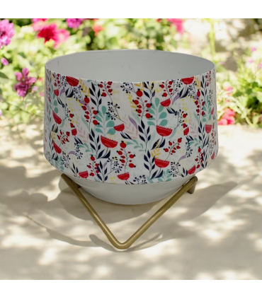 13CM PLANTER ON STAND