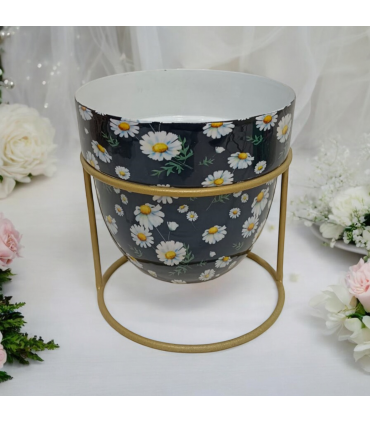 13CM PLANTER ON STAND