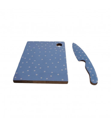23CM CHOPPING BOARD WITH KNIFE