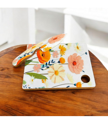 28CM CHOPPING BOARD WITH KNIFE