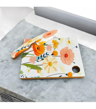 28CM CHOPPING BOARD WITH KNIFE