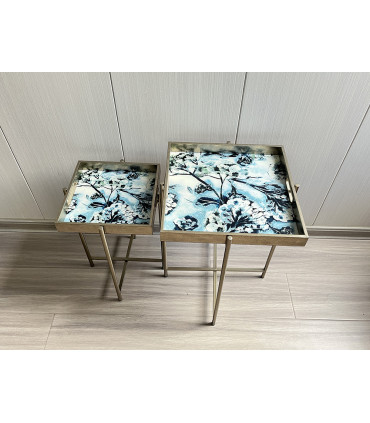 53/45CM SET 2 SQUARE TABLE