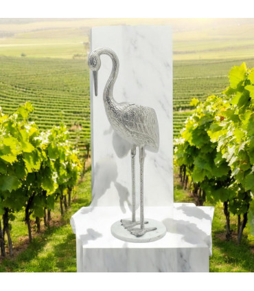 65CM FLAMINGO WINE BOTTLE HOLDER