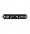 25CM ALUMINIUM KEEP OFF THE GRASS SIGN