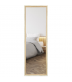 HOMCOM Full Length Mirror, Standing Leaning Wall, 163 x 53 cm, Oak