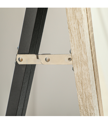 HOMCOM Full Length Mirror, Standing Leaning Wall, 163 x 53 cm, Oak