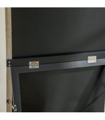 HOMCOM Full Length Mirror, Standing Leaning Wall, 163 x 53 cm, Oak