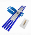 Bull Float Concrete Tools,48’’×8’’ Magnesium Aluminum Alloy Concrete Float with 4 Combinable Handles,Concrete Bull Float with Carrying Toolbox,Trowel,Concrete Bull Float Kit for Concrete Finishing