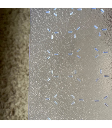 Cleartex® TrYlok® Rectangular PVC Chair  Mat for Low Pile Carpets up to 6mm - 90 x 120cm