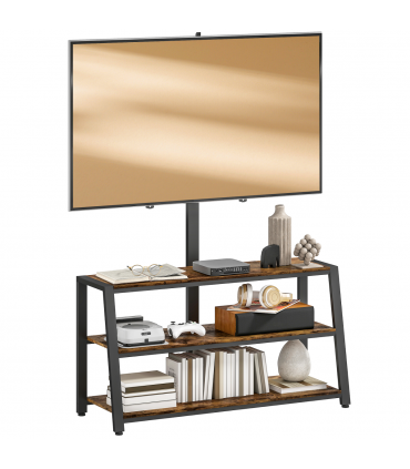 HOMCOM TV Stand Cabinet with Swivel Bracket for 32 - 65 Inch TVs