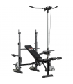 HOMCOM Adjustable Weight Bench Multifunction Full Body Workout Bench
