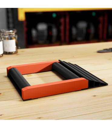 HOMCOM Motorcycle Wheel Roller Stand for Tyre Cleaning and Chain Lubrication