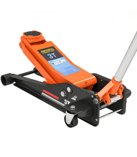 HOMCOM 3 Ton Low Profile Floor Jack, 7.5-50.5 cm Hydraulic Car Trolley Jack