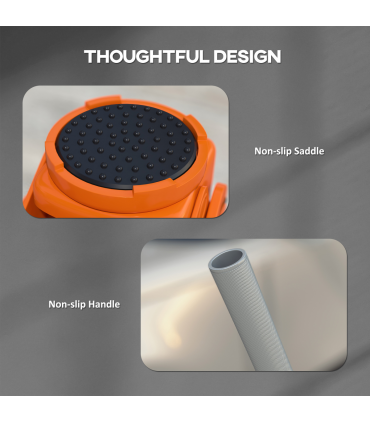 HOMCOM 3 Ton Low Profile Floor Jack, 7.5-50.5 cm Hydraulic Car Trolley Jack