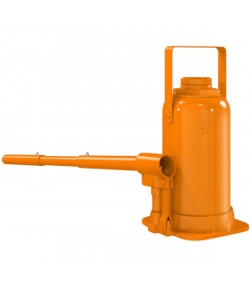 HOMCOM 12 Tonne Hydraulic Bottle Jack, 19-37 cm Car Jack Lift, Orange
