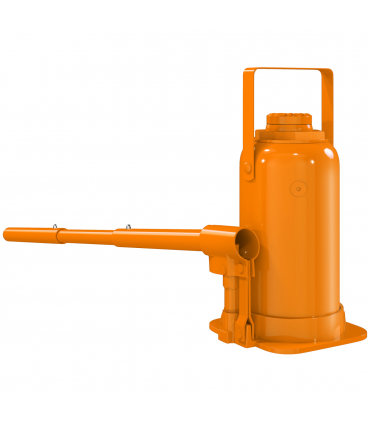 HOMCOM 12 Tonne Hydraulic Bottle Jack, 19-37 cm Car Jack Lift, Orange