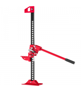 HOMCOM 33" 3 Tonne High Lift Farm Jack for 4x4 Tractors Trucks, Red