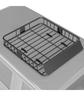 HOMCOM 90.7 kg Universal Roof Rack Basket, Steel Car Rooftop Luggage Holder