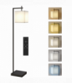 HOMCOM 66" Modern Floor Lamp for Living Room with 10 Brightness Levels