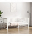 Day Bed White 80x200 cm Solid Wood Pine