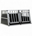 Dog Cage with Double Door 89x69x50 cm