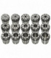 ER25 Collets 15 pcs Turning Tool Set