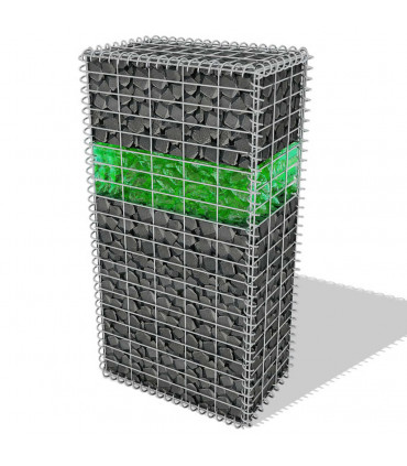Gabion Rocks Glass Green 60-120 mm 25 kg