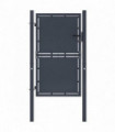 Garden Gate Steel 100x125 cm Anthracite